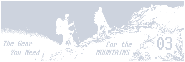 Mountain gear post